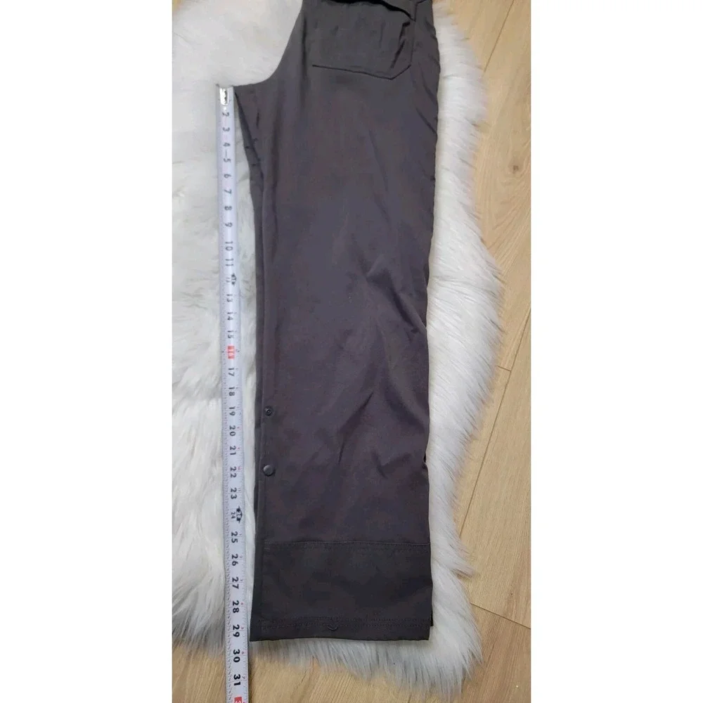 Prana Pants Zion Stretch Gray Cargo Performance Hiking Outdoor Men's Size 32x30